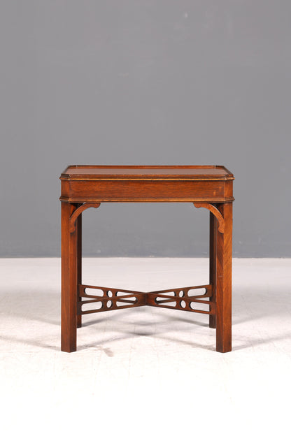 Edler Englischer Beistelltisch der Marke Bevan Funnell Mahagoni Side Table Ablagetisch Antik Vintage