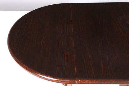 Schlichter Mid Century Esstisch ausziehbarer Vintage Tisch Retro Küchentisch