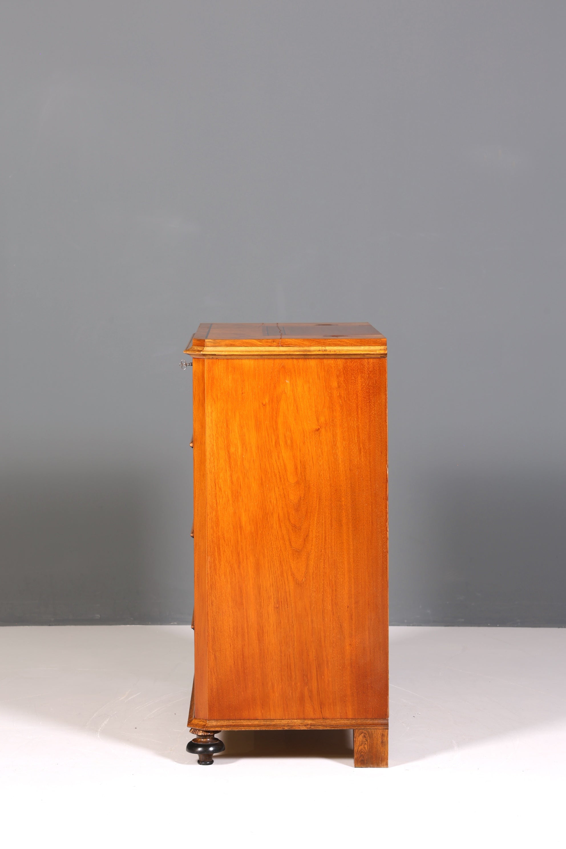 Wunderschöner Biedermeier Sekretär Antik Kommode Louis Philippe Office Schreibkommode