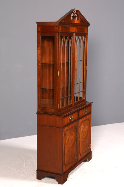 G471 Finish cm Wunderschöne Englische Vitrine Bibliothek Bücherschrank UK Buffet Schrank 60s Jahre (Kopie)