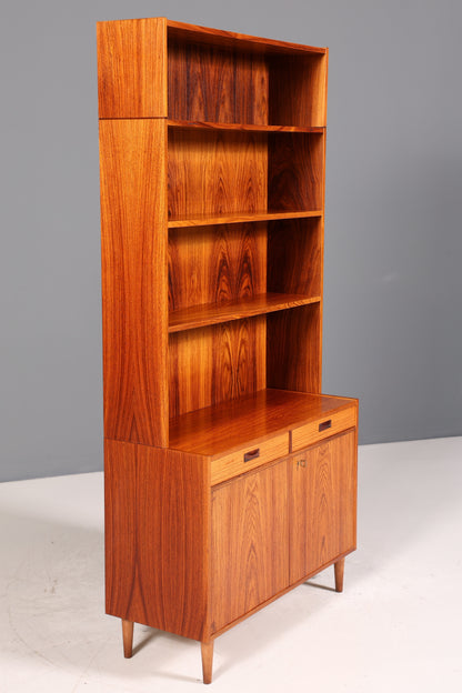 Traumhaftes Mid Century Regal echt Holz Schrank Danish Design Retro Kommode Vintage Bücherregal 60er Jahre 3 von 3
