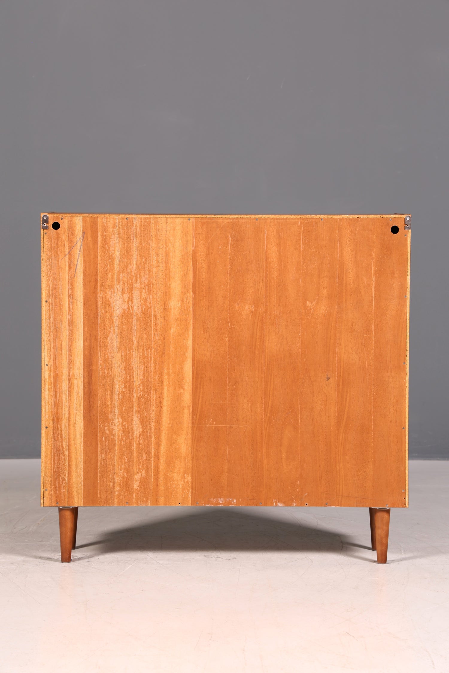 !!! Wunderschöner Hellerau Schrank Mid Century Highboard Vintage Vertiko Nussbaum Kleiderschrank