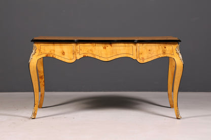 Beautiful Louis XV-style desk French office desk antique-style office table solid wood