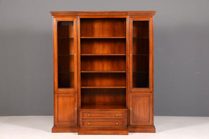 Wunderschöner Original Selva Bücherschrank Bücherregal Vitrine Regal Bibliothek Made in Italy Vintage
