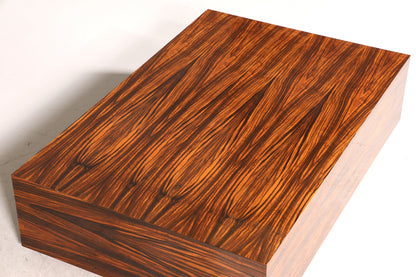 Wunderschöner Mid Century Couchtisch Retro Palisander Ablagetisch Vintage Coffee Table 70er Jahre Wohnzimmertisch