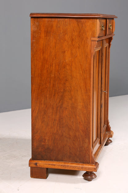 Traumhaftes Gründerzeit Vertiko echt Holz Antik Jugendstil Schrank Kommode