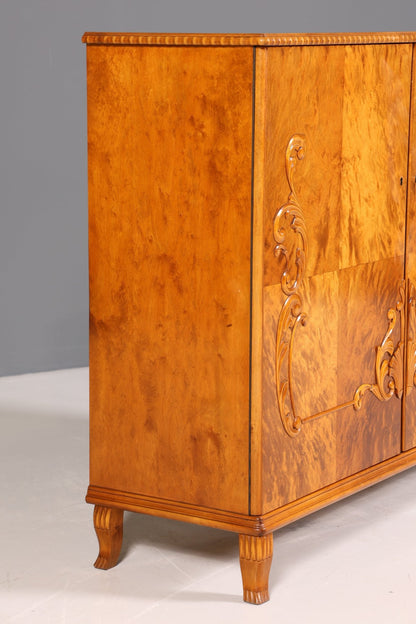 Edler Original Art Deco Schrank Vertiko Sideboard um 1930 Highboard Kommode