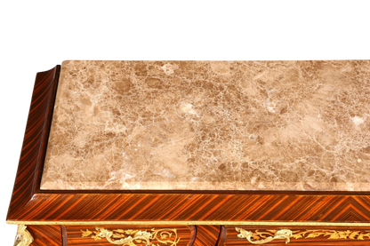 Traumhafte Barock Stil Konsolen Tisch Marmor Antik Stil Intarsien Konsole