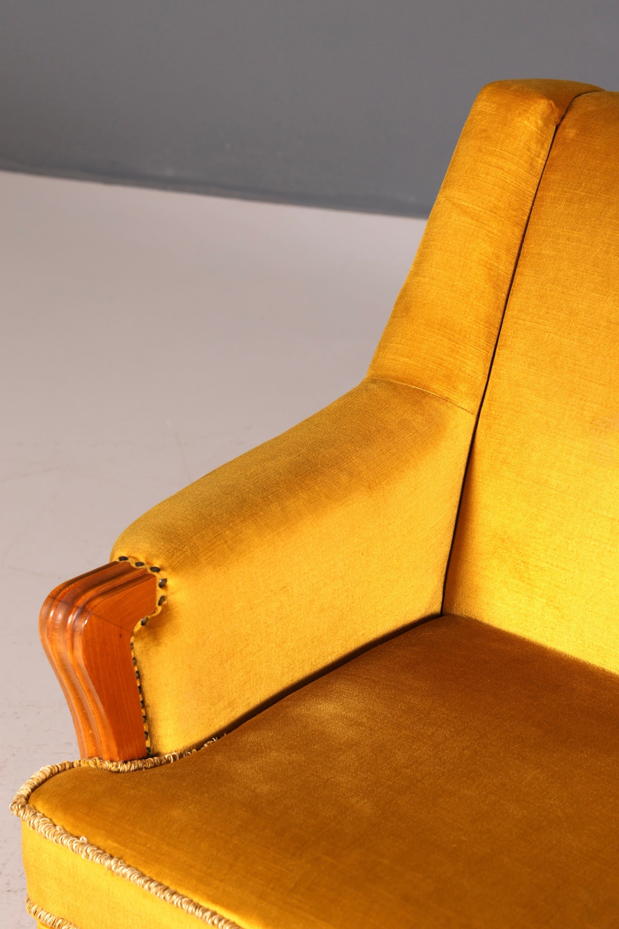 G059 Finish Wunderschönes Chippendale Sofa Antik Barock Stil Wiener Geflecht Couch 3-Sitzer Canapé