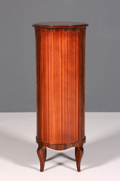 Traumhafte Barock Stil Kommode Vertiko Intarsien Schubladenkommode 7-Schübige Kommode