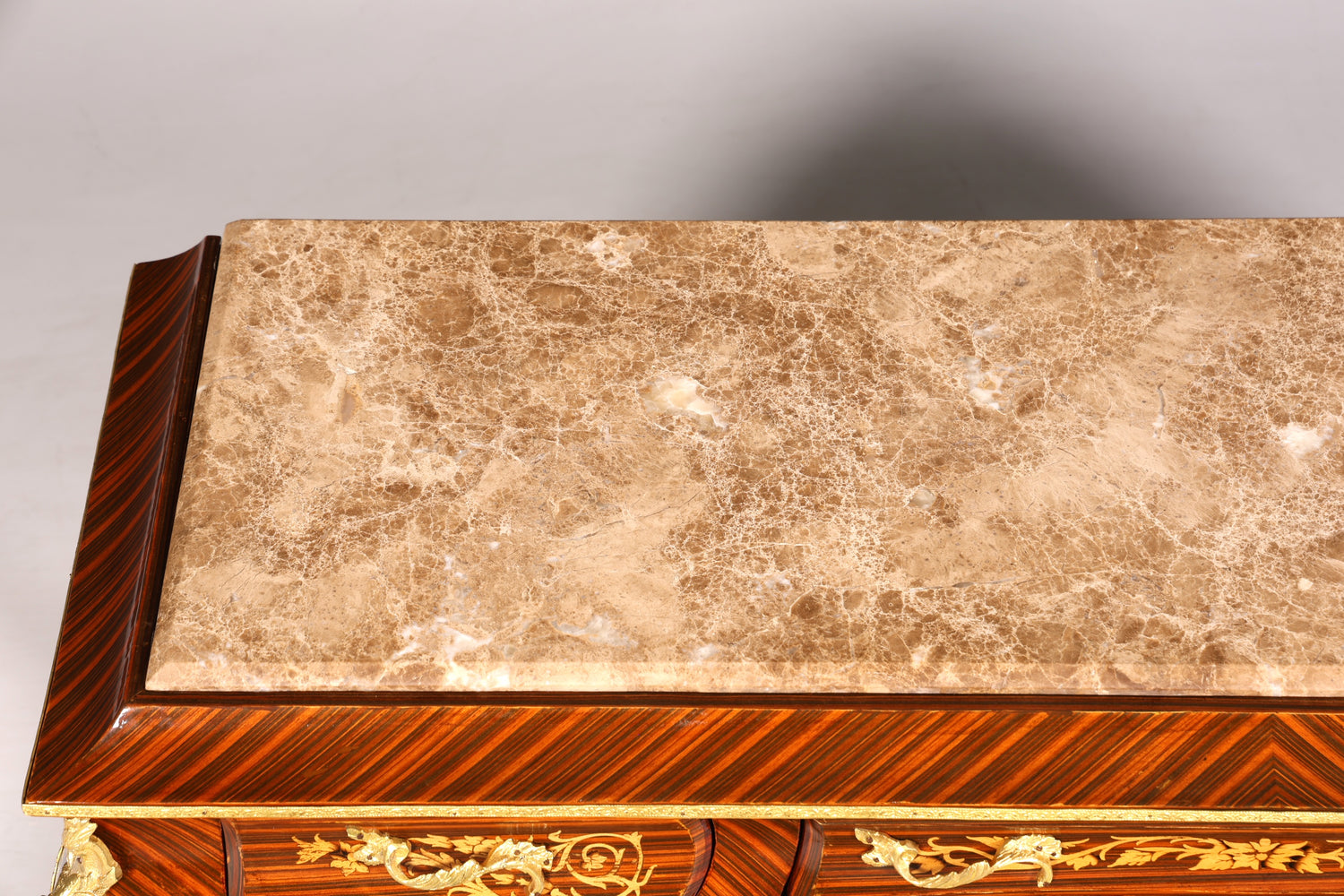 Traumhafte Barock Stil Konsolen Tisch Marmor Antik Stil Intarsien Konsole