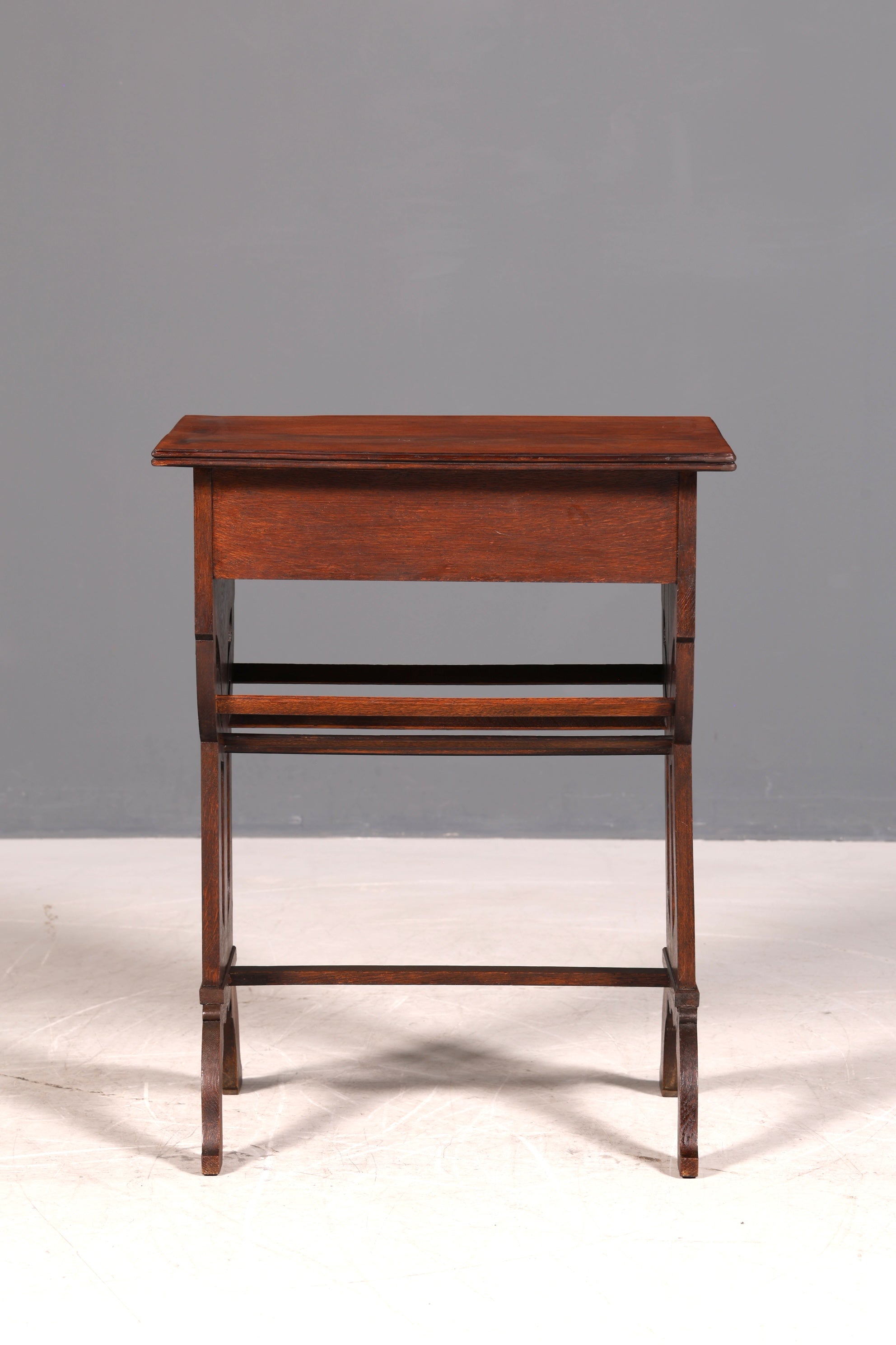 Filigrane Jugendstil Kommode Eiche Holz Antik Beistelltisch Nähtisch um 1910