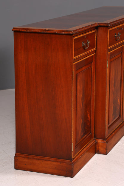 Wunderschönes Englisches Sideboard Mahagoni Schrank 60er Buffetschrank Kommode Anrichte Vintage