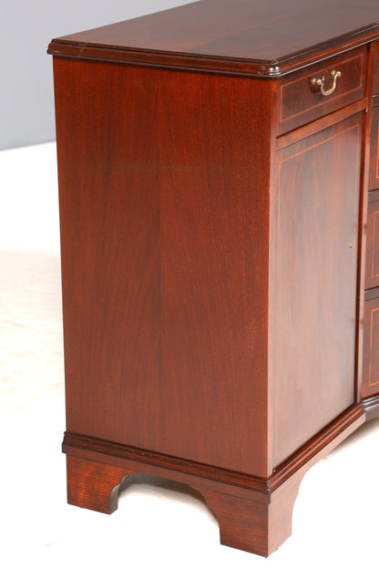 Wunderschönes Englisches Sideboard Mahagoni Schrank Antik 60s Buffetschrank Kommode 2 von 2
