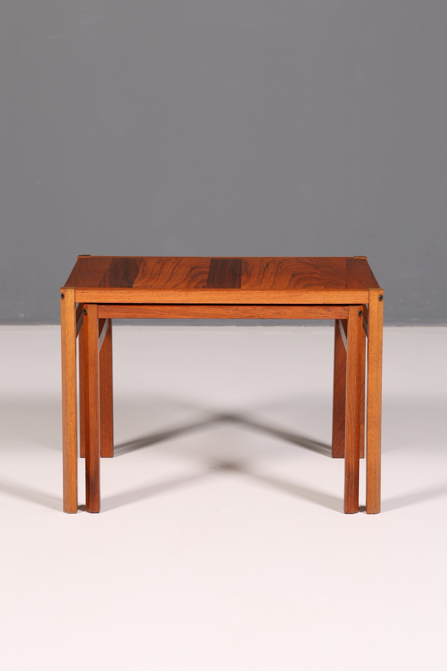 Filigranes Mid Century Tisch Set Couchtisch 2er Satz Ablagetisch Beistelltisch Satztische Vintage