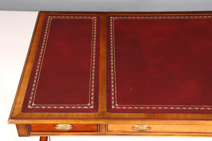 F959 Finish cm Filigraner Englischer Schreibtisch Englisch Desk Bürotisch 60s Office Table