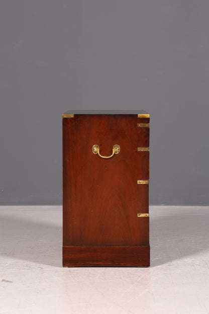 Traumhafte Maritime Kommode Englisch Military Chest Schiffskommode Antik Schrank Beistellschrank Kolonialstil