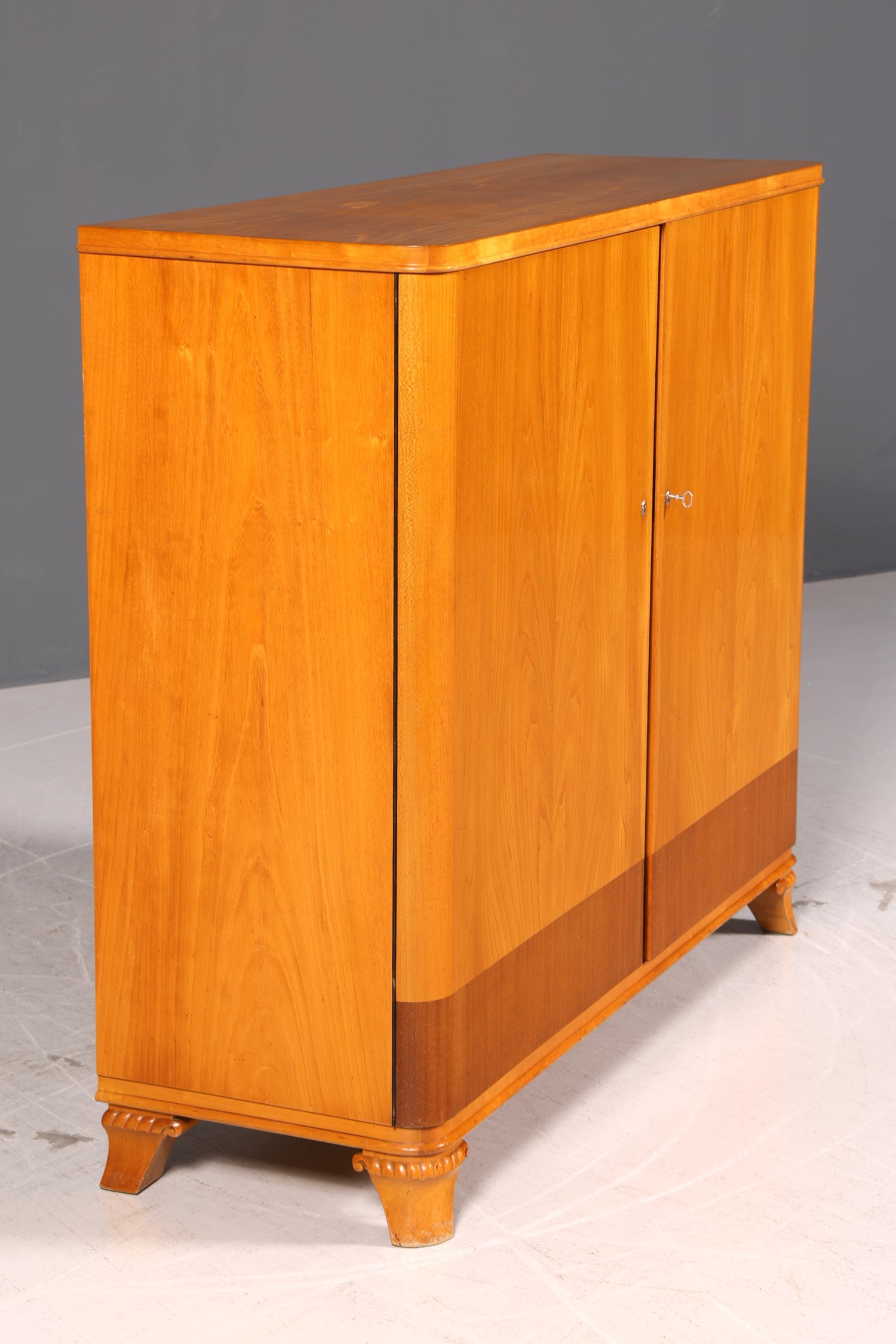 Stilvoller Original Art Deco Schrank Vertiko Sideboard um 1930 Highboard Kommode Antik Vintage