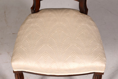 Elegant Art Deco chair Vintage dining chair writing desk chair upholstered chair armchair kitchen chair 2 of 2