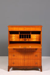 Traumhafter Sekretär im Antik Stil Büro Kommode Art Deco Stil 50s Vertiko Schreibkommode Kommode