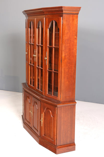 Stilvolle Original Pennsylvania House Vitrine Bücherschrank USA Schrank Buffet Schrank Regal