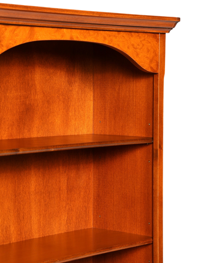 Hauptstadt Möblerei Selva Bücherregal aus hochwertigem Echtholz mit klassischem Design und verstellbaren Regalböden