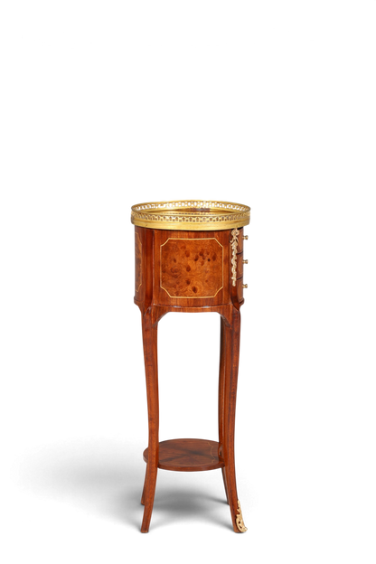 Edler Barock Louis XV Stil Beistelltisch Ablagetisch massiv Kommode Antik Stil