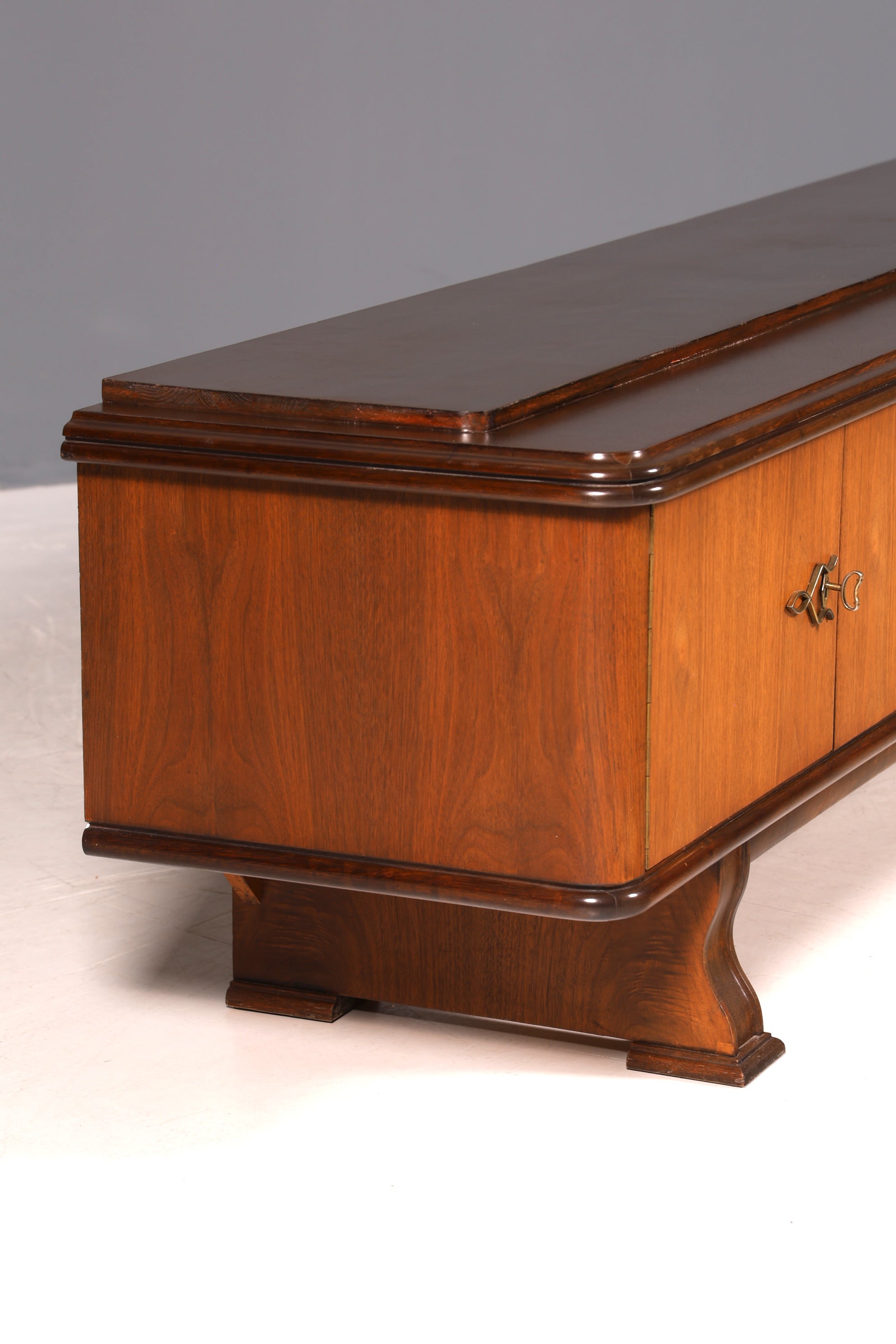 G393 Finish cm Mid Century Sideboard Vintage TV Kommode 60s Schrank Longboard Retro Lowboard (Kopie)