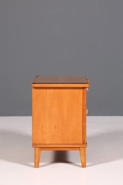 Wunderschöne Mid Century Kommode Vintage Nachttisch 60s Nightstand 1 von 2