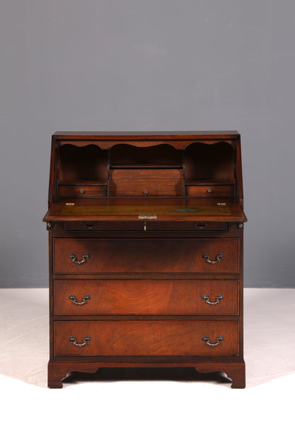 Wunderschöner Englischer Sekretär Schreibkommode echt Holz Schreibtisch Kommode