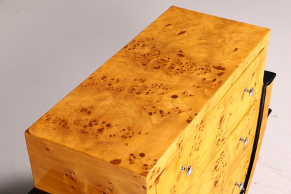 Edles Art Deco Stil Sideboard Wandkonsole Biedermeier Antik Stil Kommode Echt Holz Handarbeit