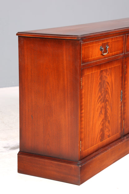 Wunderschönes Englisches Sideboard Mahagoni Schrank Antik 60s Buffetschrank Kommode