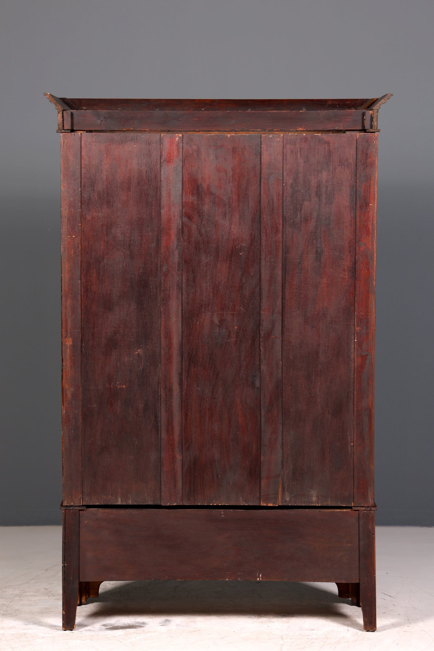 Traumhafter Englischer Jugendstil Schrank um 1910 massiv Holz Kleiderschrank