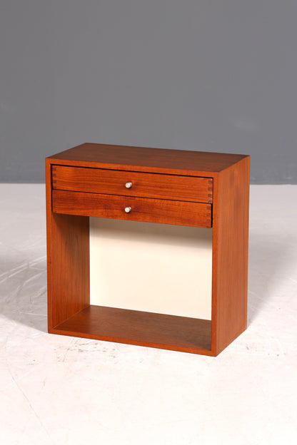 Wunderschöne Mid Century Teak Holz Nachttisch Danish Design Flurkommode Kommode 60s