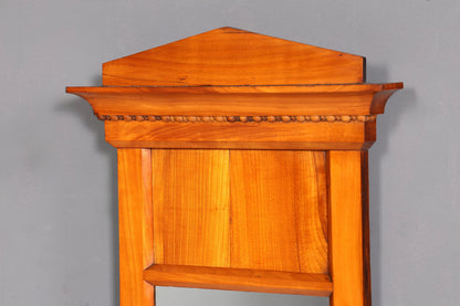 Wunderschöner Biedermeier Spiegel Kirschholz Wandspiegel Antik Holzspiegel Flurspiegel