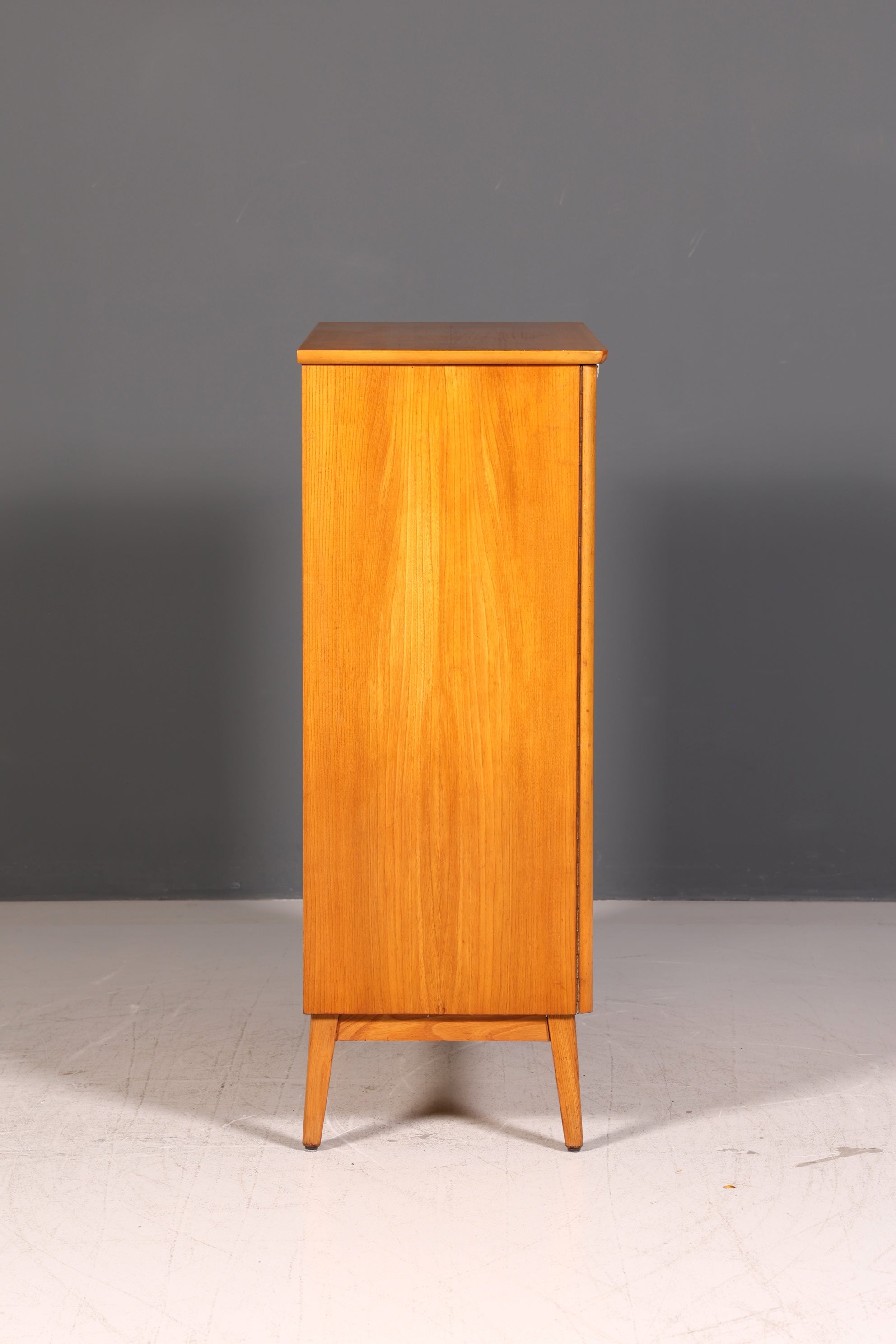 Wunderschöner Mid Century Schrank 60er Jahre Vertiko Highboard Wäscheschrank Aktenschrank Kommode Echt Holz Vintage