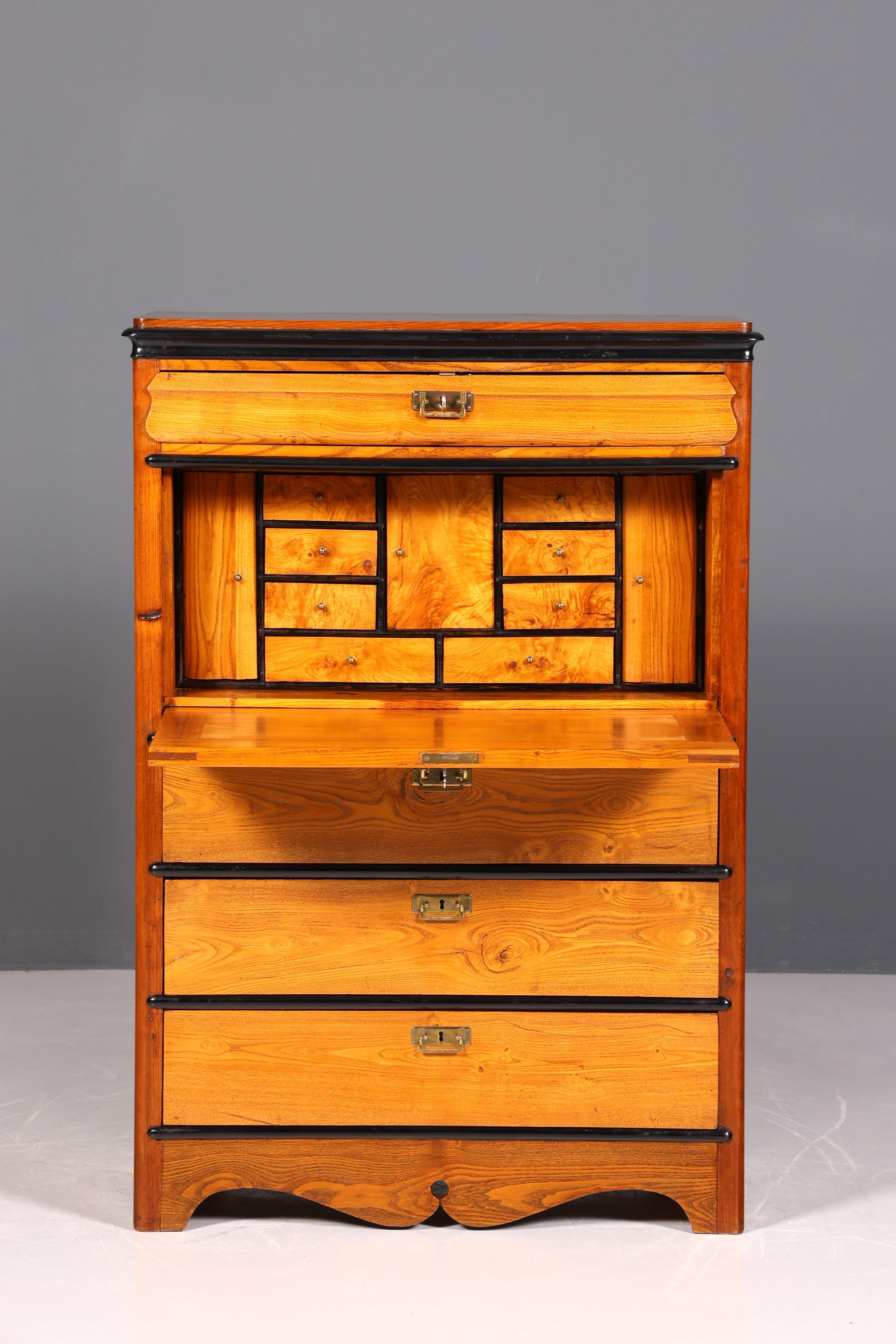 Traumhafter Louis Philippe Sekretär um 1880 Gründerzeit Antik Schrank Chiffoniere