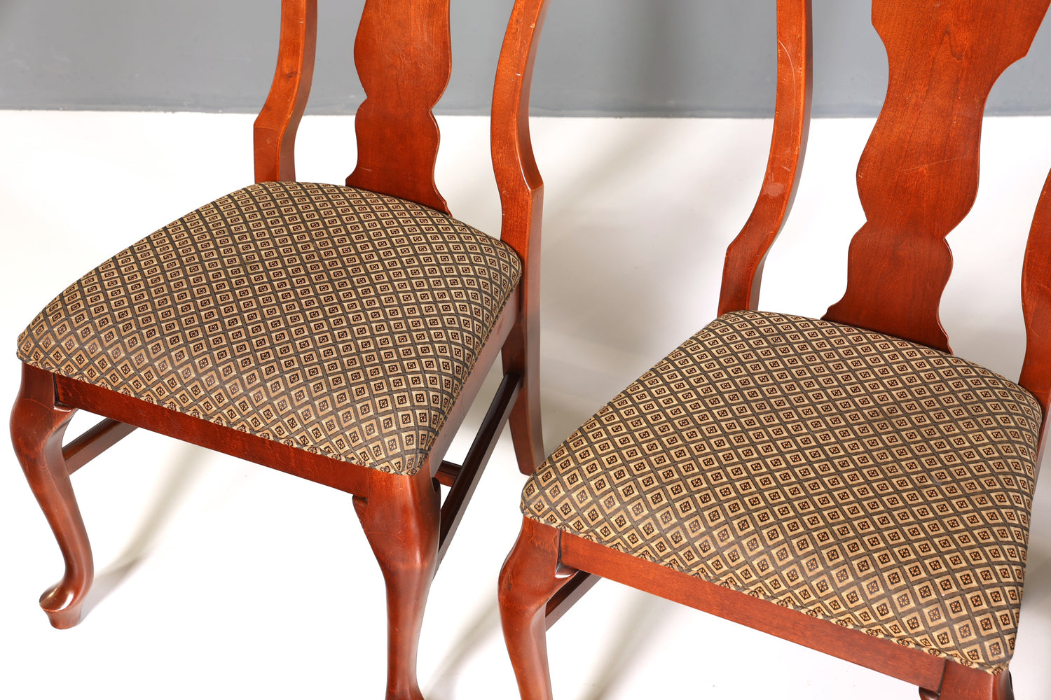 8x Edle Drexel Heritage Stühle Amerikanisch USA Chippendale Stil Stuhlset Küchenstuhl Set Esszimmer Stühle