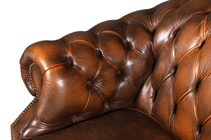 Wunderschöne Original Chesterfield Centurion 2-Sitzer Couch Englisches echt Leder Sofa UK