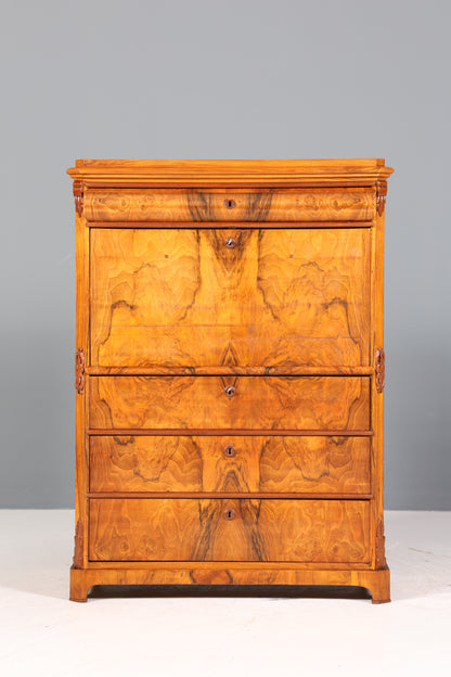 Traumhafter Louis Philippe Sekretär um 1880 Gründerzeit Antik Schrank Chiffoniere