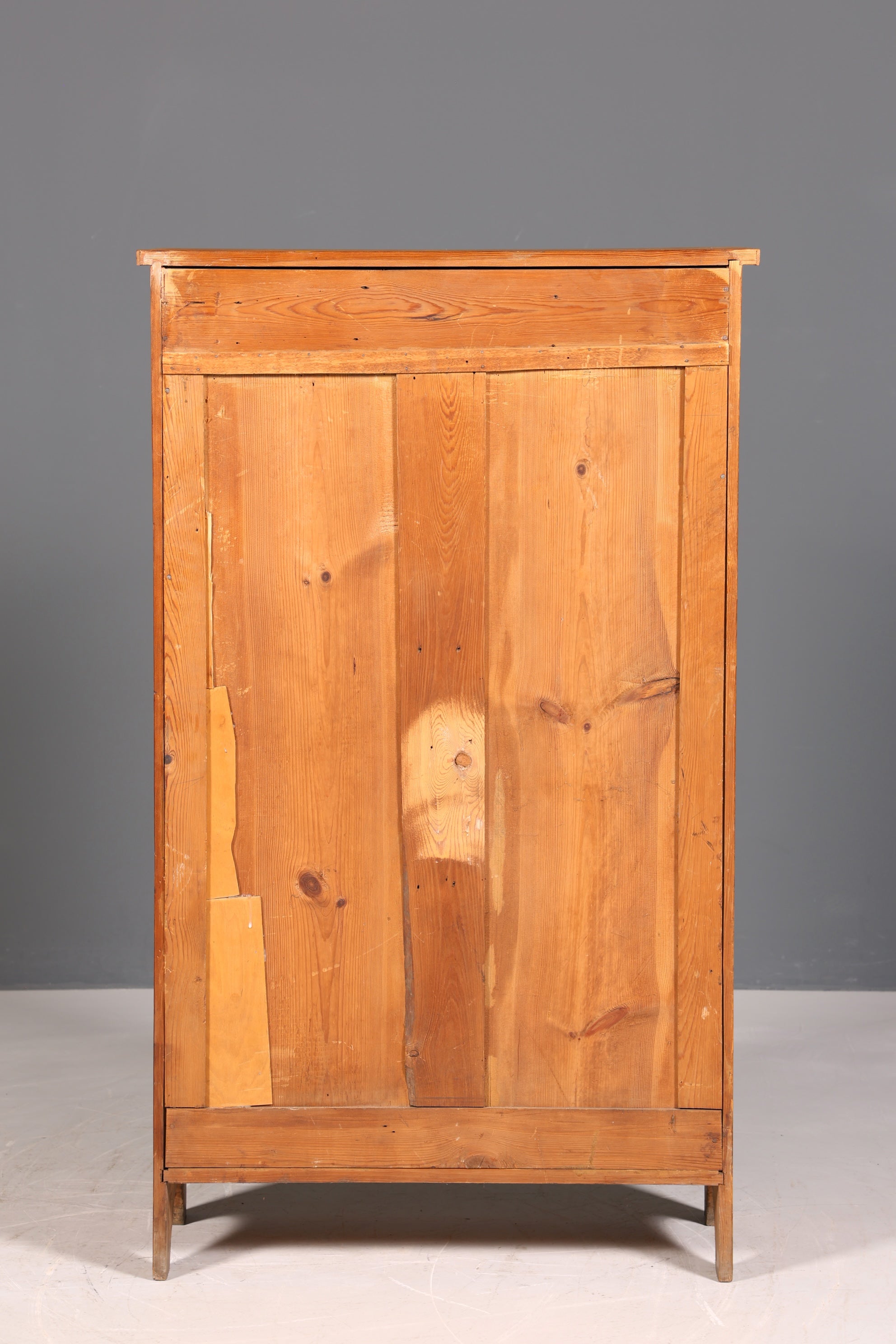 F942 Finish Traumhafte Jugendstil Vitrine Antike Holz Bücherschrank Eiche Antik Schrank Geschirrschrank