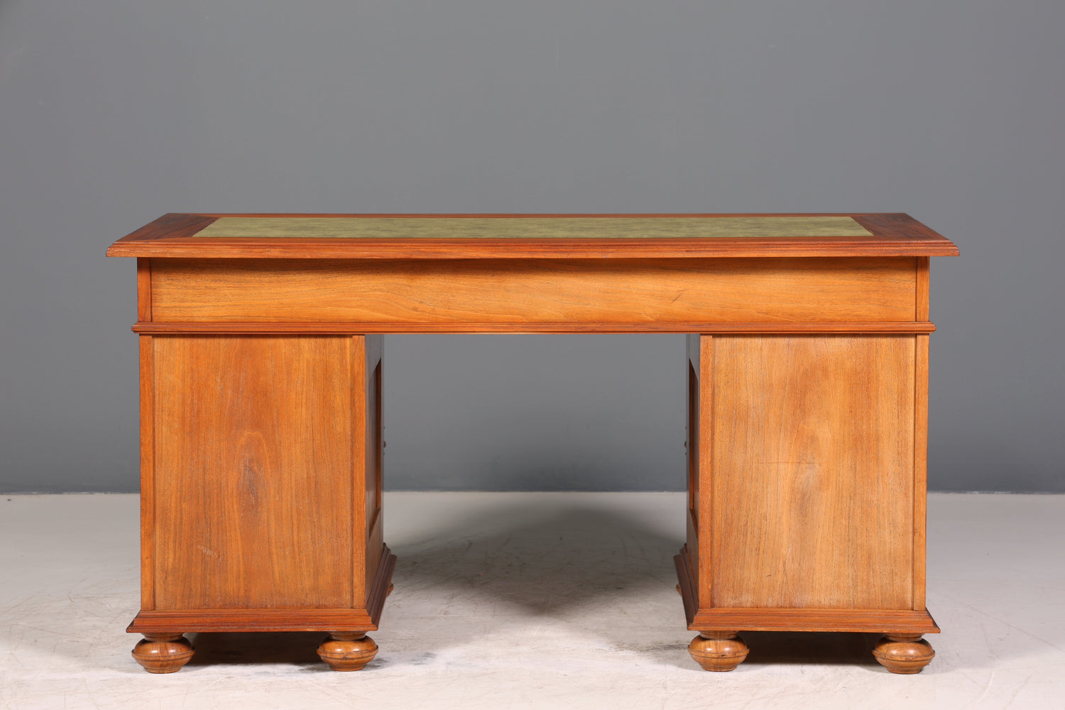 Wunderschöner Gründerzeit Schreibtisch Jugendstil Bürotisch echt Holz Antik Office Desk Herrenzimmer