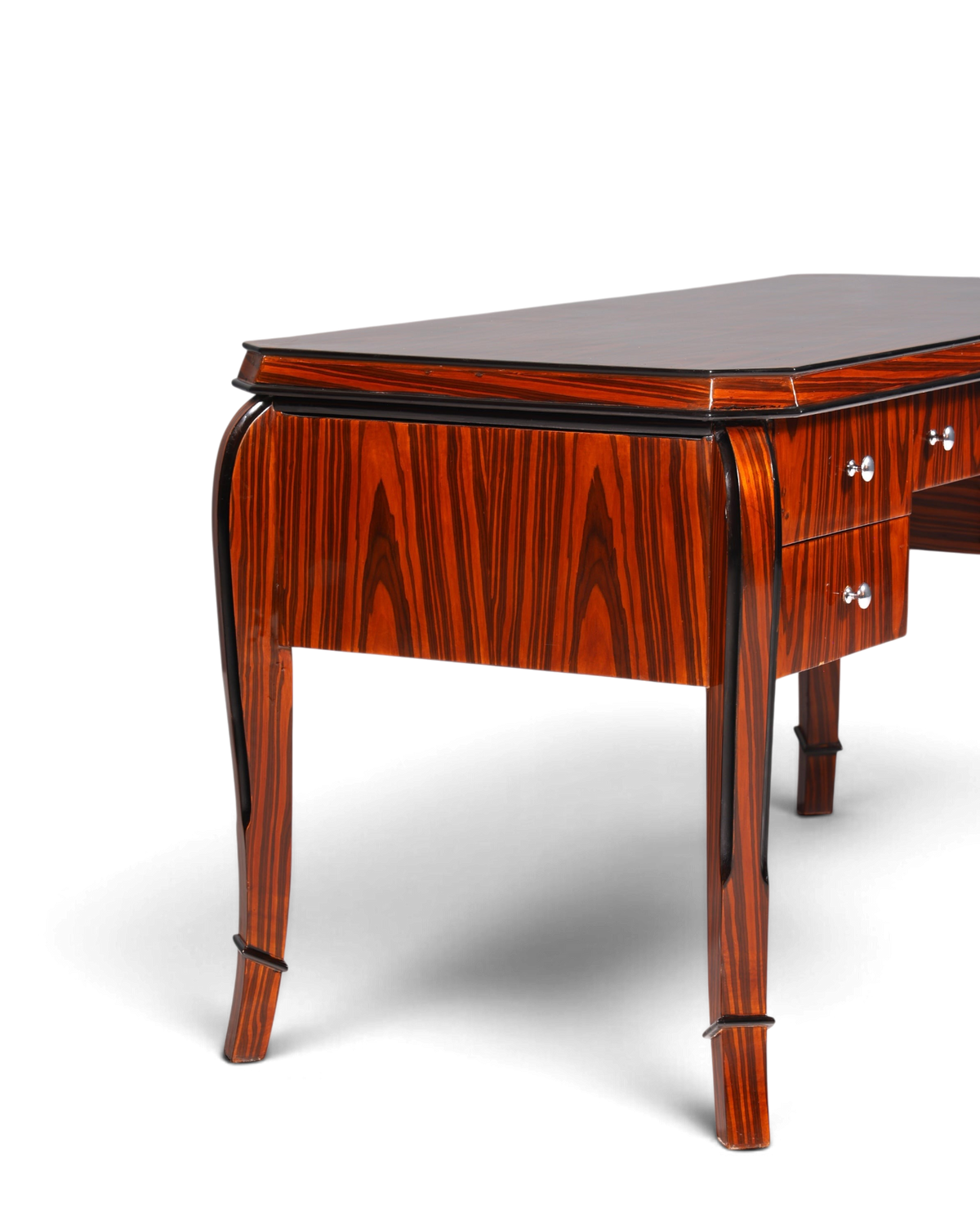 Wunderschöner Art Deco Stil Schreibtisch Bürotisch Antik Stil Office Desk