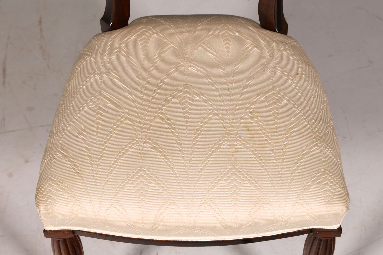 Elegant Art Deco chair Vintage dining chair writing desk chair upholstered chair armchair kitchen chair 1 of 2