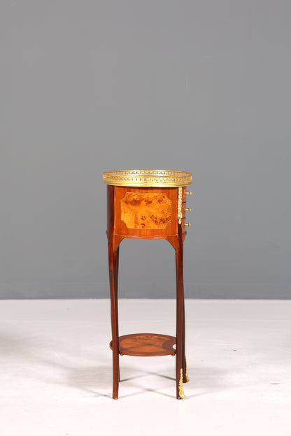 Wunderschöner Barock Louis XV Stil Beistelltisch Ablagetisch massiv Kommode Antik Stil