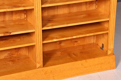 Wunderschönes XXL Bücherregal im Gründerzeit Stil Regal Massiv Holz Buchablage Landhausstil Bookshelf