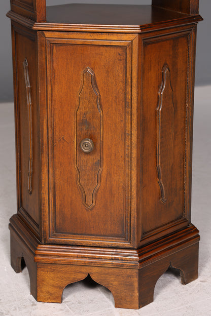 Wunderschöner Barock Stil Beistelltisch Echt Holz Tisch Ablagetisch Telefontisch Beistellschrank Antik Vintage