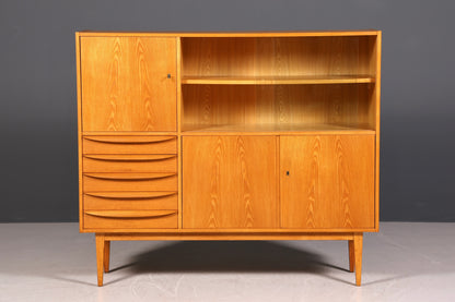 G246 Finish Traumhafter Mid Century Highboard Retro Vitrine 60er Jahre Schrank Kommode (Kopie)