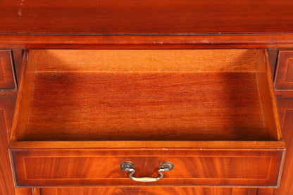 Wunderschönes Englisches Sideboard Mahagoni Schrank Antik 60s Buffetschrank Kommode