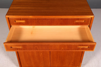 Edle Mid Century Teak Kommode Dänisch Schrank Sideboard Vintage 60er Danish Design